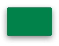 Пластиковые карты флуор. зеленые, CR-80, 0.76 мм - Изготовление пластиковых карт в Астане