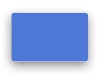 Пластиковые карты флуор. синие, CR-80, 0.76 мм - Изготовление пластиковых карт в Астане