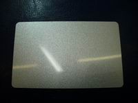 Пластиковые карты серебряные, CR-80, толщина 0.40 мм, уп. 1000 шт.; - Изготовление пластиковых карт в Астане